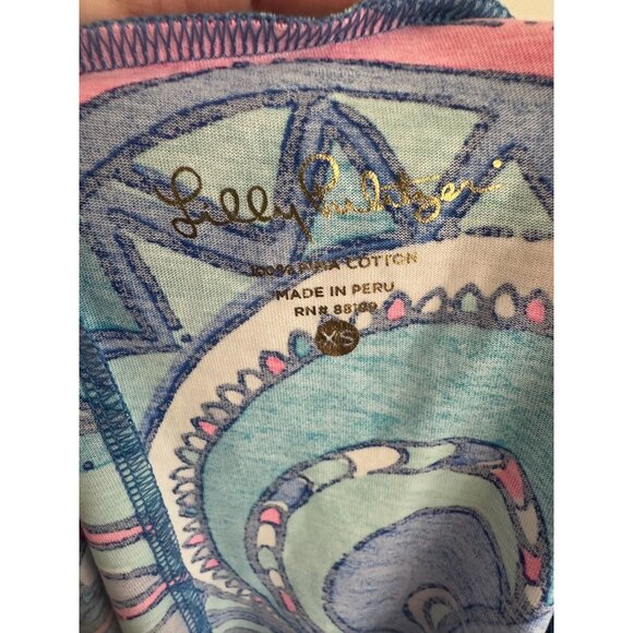 LILLY PULITZER Shell Print Shift Dress Size XS - Picture 6 of 9